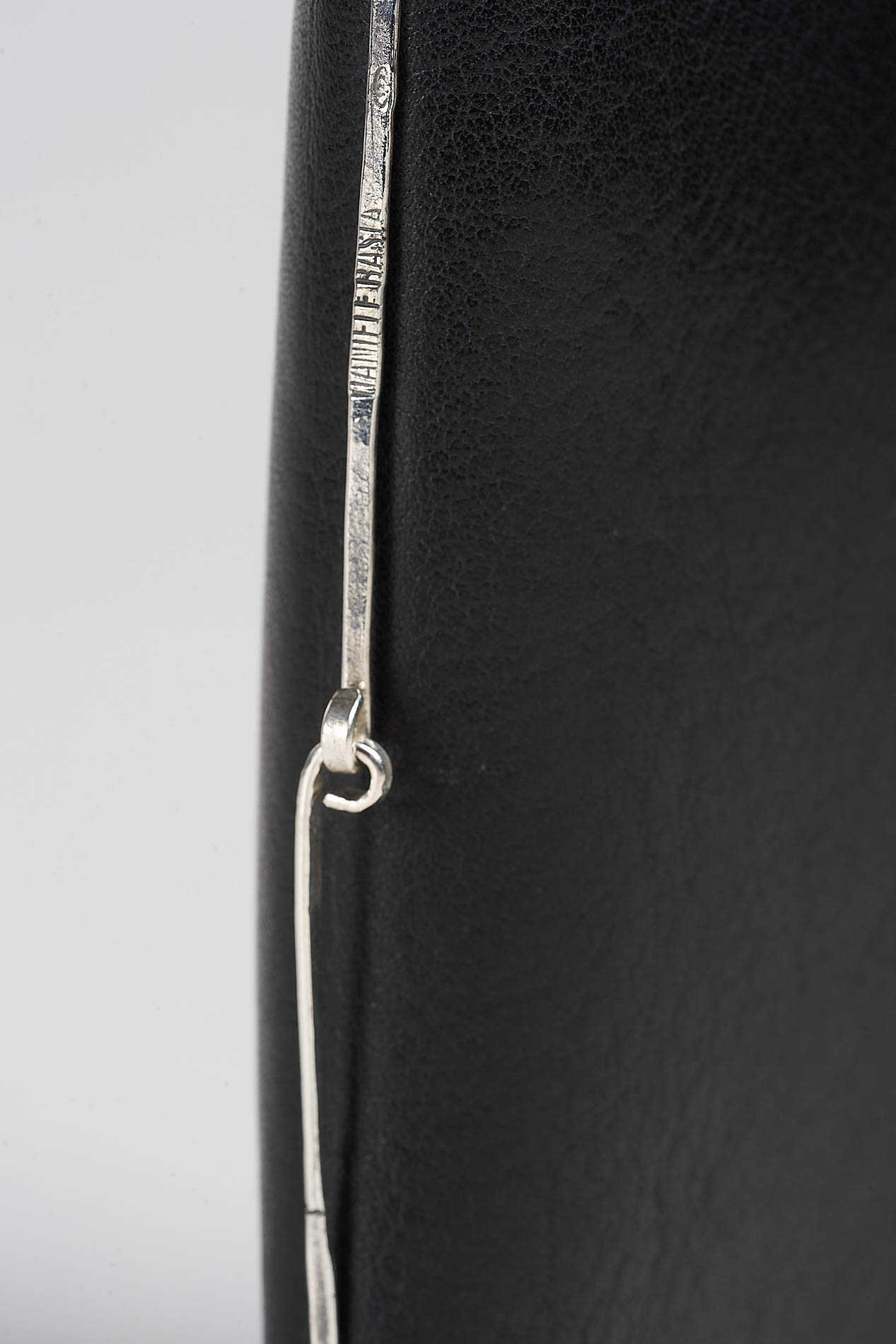 daniele basta leather and silver bags - DETAIL